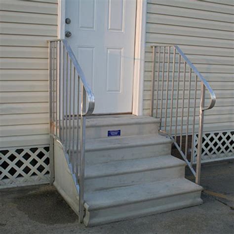 metal trailer house steps|wooden steps for mobile home.